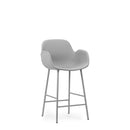 Normann Copenhagen Form Bar Armchair 65 cm Full Upholstery Steel Zap