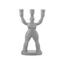 Normann Copenhagen Manikhin 3-armed Candlestick Grey