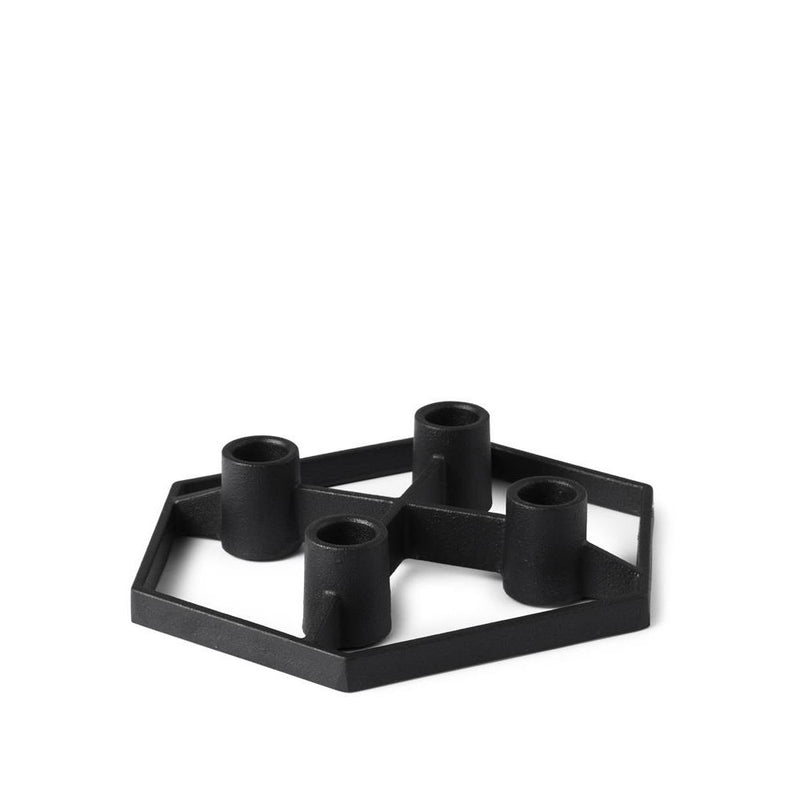 Normann Copenhagen Prism 燭台 4 黑色