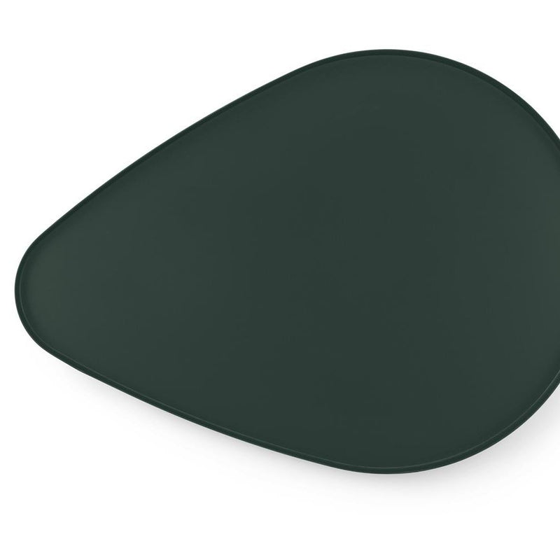 Normann Copenhagen Peacock Tray Large Dark Green