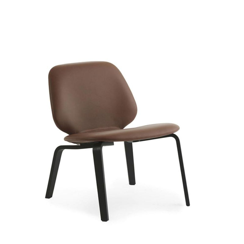 Normann Copenhagen My Chair Lounge Full Upholstery Black Ultra Leather