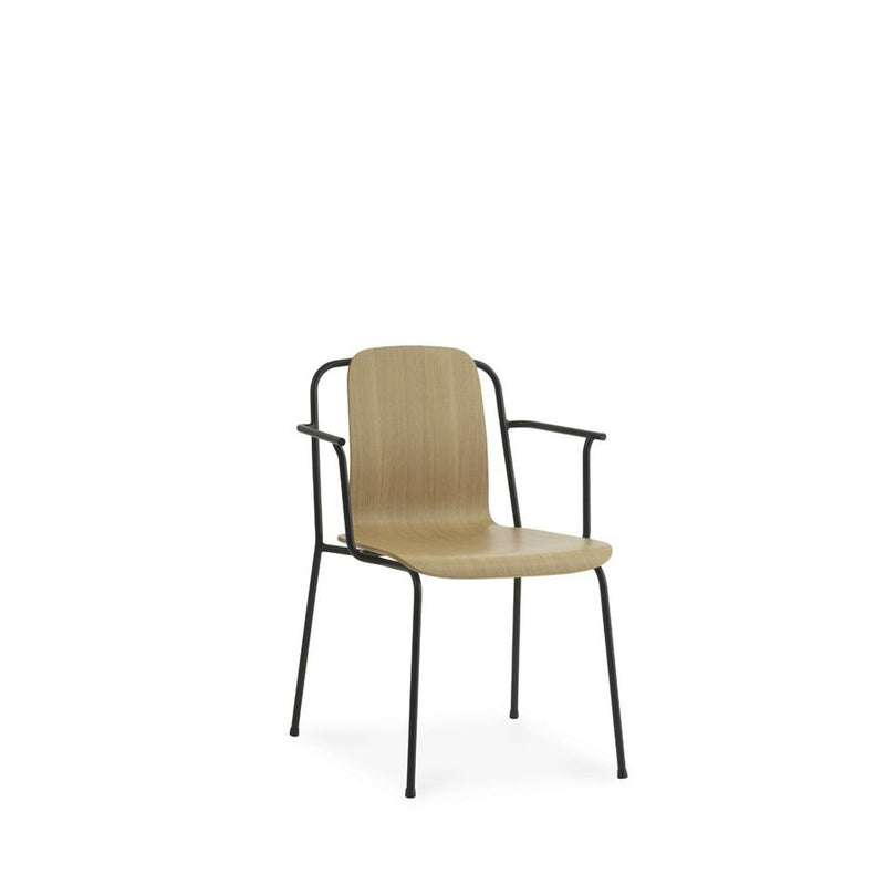 Normann Copenhagen Studio Armchair Black Steel