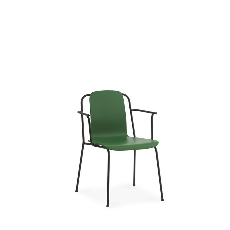 Normann Copenhagen Studio Armchair Black Steel