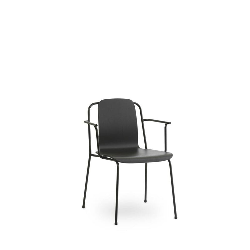 Normann Copenhagen Studio Armchair Black Steel