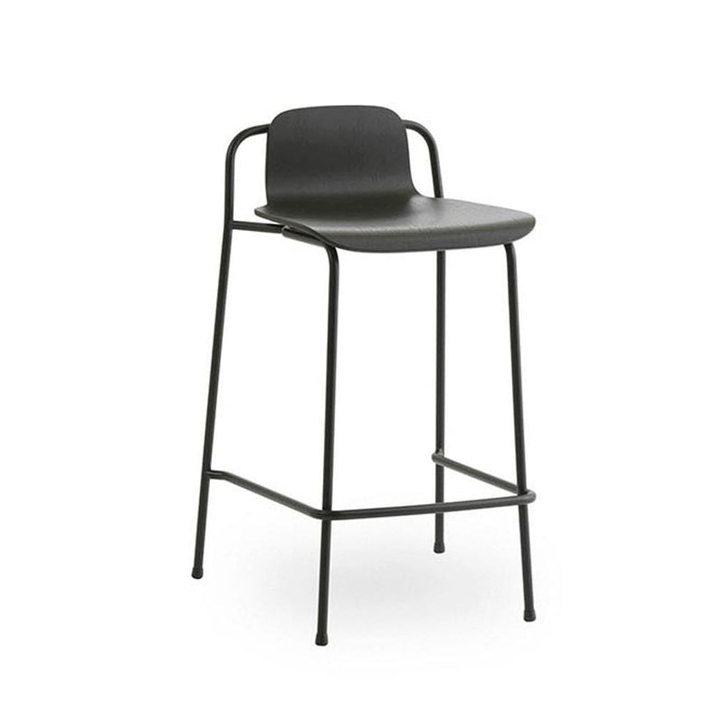 Normann Copenhagen Studio Barstool 65 cm Black Steel