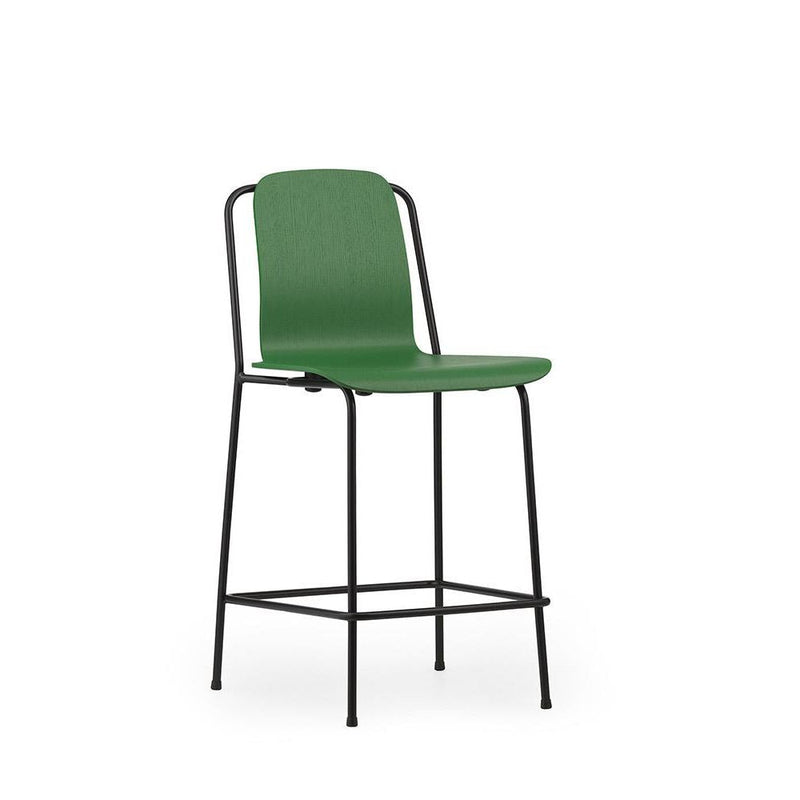 Normann Copenhagen Studio Bar Chair 65 cm Black steel