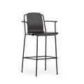 Normann Copenhagen Studio Bar Armchair 75 cm Black steel