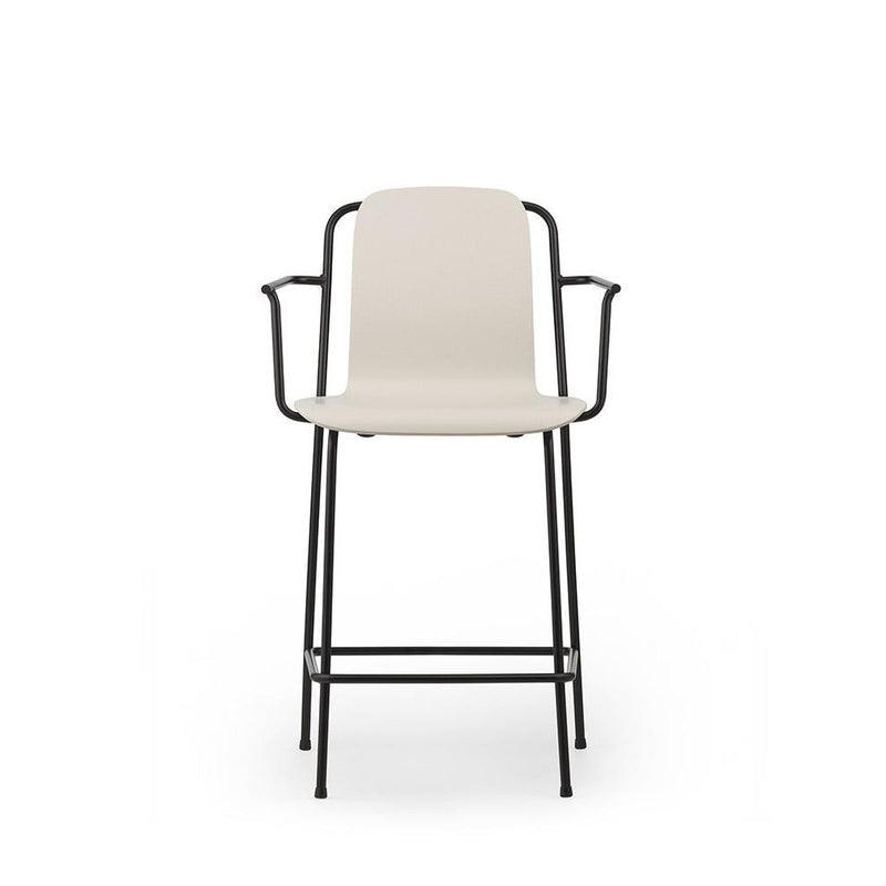 Normann Copenhagen Studio Bar Armchair 65 cm Black steel