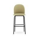 Normann Copenhagen Ace 酒吧椅 75 公分全軟墊黑鋼