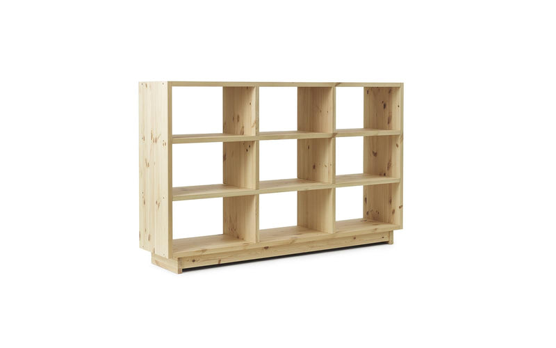 Plank Bookcase High Pine
