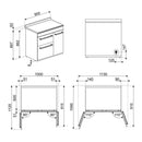SMEG 爐具 90x60cm SY93I-1