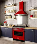 Smeg Wall-Mounted Hood 120cm KPF12RD