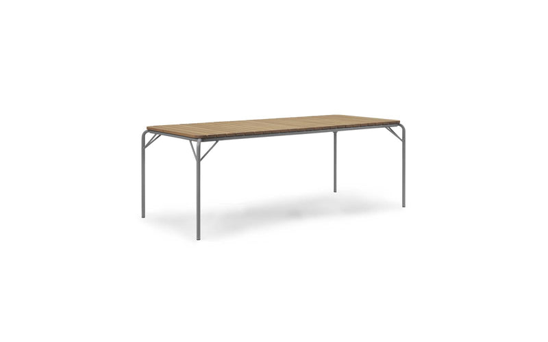 Vig Table 90 x 200 cm Robinia Grey