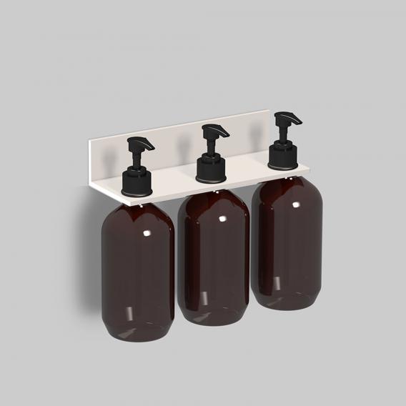 Alape Assist shower shelf with 3 soap dispensers