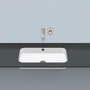 Alape Stream undermount washbasin white, without coating