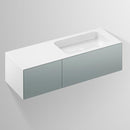 Alape WP.Folio washbasin with vanity unit with 2 pull-out compartments