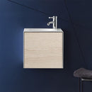 Alape WP.Folio hand washbasin with vanity unit with 1 door