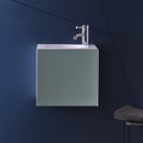 Alape WP.Folio hand washbasin with vanity unit with 1 door
