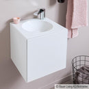 Alape WP.Folio hand washbasin with vanity unit with 1 door