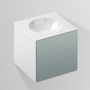 Alape WP.Folio hand washbasin with vanity unit with 1 door