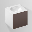 Alape WP.Folio hand washbasin with vanity unit with 1 door