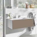 Alape WP.Folio washbasin with vanity unit with 1 pull-out compartment
