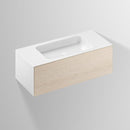 Alape WP.Folio washbasin with vanity unit with 1 pull-out compartment