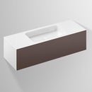 Alape WP.Folio washbasin with vanity unit with 1 pull-out compartment