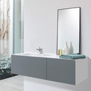 Alape WP.Folio washbasin with vanity unit with 2 pull-out compartments
