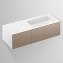 Alape WP.Folio washbasin with vanity unit with 2 pull-out compartments