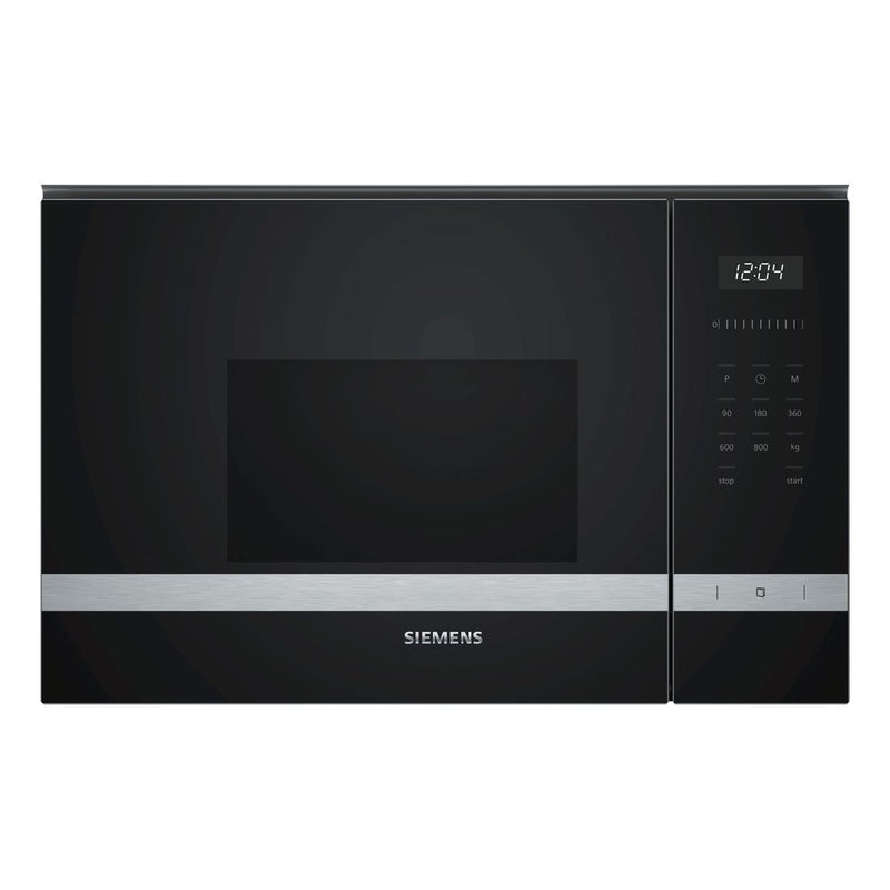 Siemens - IQ500 Built-in Microwave Oven 60 x 38 cm Stainless Steel BF525LMS0B 