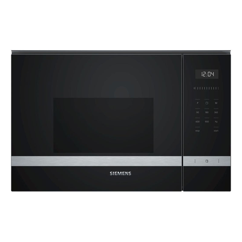 Siemens - IQ500 Built-in Microwave Oven 59 x 38 cm Stainless Steel BF555LMS0B 