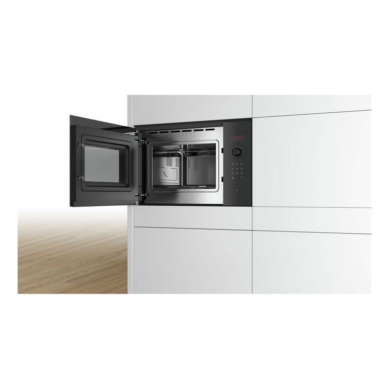 Bosch - Serie | 4 Built-in Microwave Oven 59 x 38 cm Black BFL553MB0B