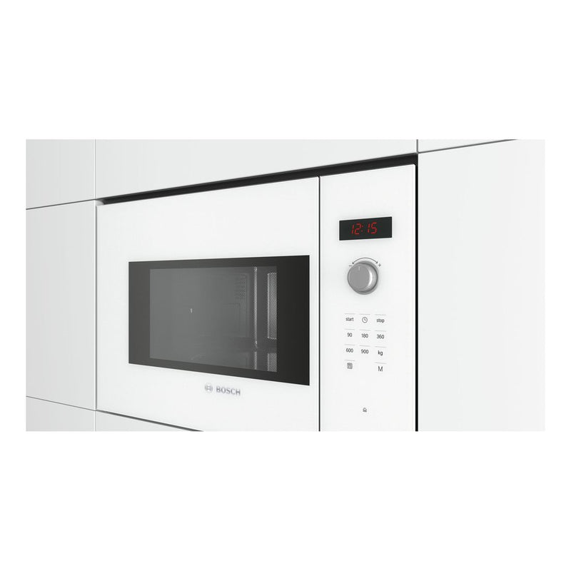 Bosch - Serie | 4 Built-in Microwave Oven 59 x 38 cm White BFL553MW0B
