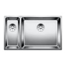 Blanco Andano 500/180-U 廚房水槽，附半碗