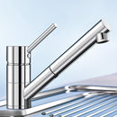 Blanco Antas-S 緊湊型單把手廚房混合龍頭，帶拉出式噴嘴