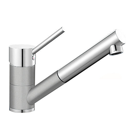 Blanco Antas-S single-lever kitchen mixer tap, with pull-out spout, for low pressure