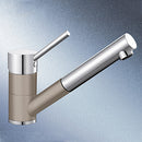 Blanco Antas-S 緊湊型單把手廚房混合龍頭，帶拉出式噴嘴