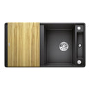 Blanco Axia III 5 SF 廚房水槽，附半碗和瀝水架，可翻轉