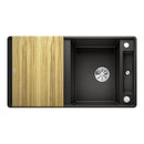 Blanco Axia III 5 SF 廚房水槽，附半碗和瀝水架，可翻轉