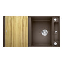 Blanco Axia III 5 SF 廚房水槽，附半碗和瀝水架，可翻轉