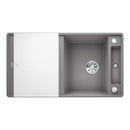 Blanco Axia III 5 SF 廚房水槽，附半碗和瀝水架，可翻轉