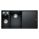 Blanco Axia III 6 SF 廚房水槽，附半碗和瀝水架