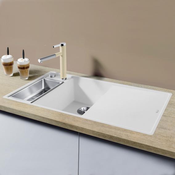 Blanco Axia III 6 S-F kitchen sink with half bowl and drainer