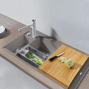 Blanco Axia III 6 S 廚房水槽，附半碗和瀝水架