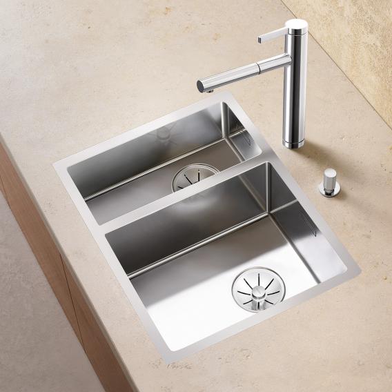 Blanco Claron 340/180-IF kitchen sink with half bowl