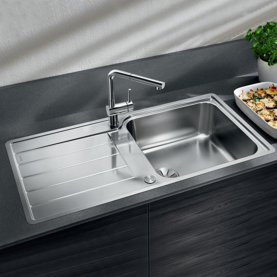 Blanco Classimo XL 6 S-IF 廚房水槽，附瀝水器，可翻轉