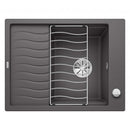 Blanco Elon 45 S 廚房水槽，附瀝水器，可翻轉