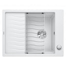 Blanco Elon 45 S 廚房水槽，附瀝水器，可翻轉