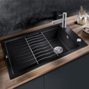 Blanco Elon XL 6 S 廚房水槽，附瀝水器，可翻轉